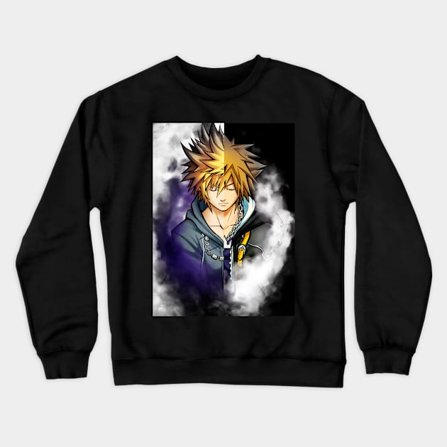 Light and darkness Crewneck Sweatshirt by mcashe_art